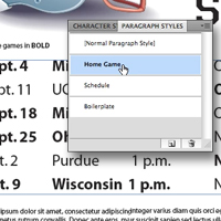 Quick Tip: Paragraph Styles