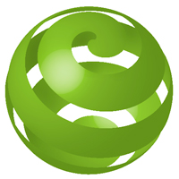 Wrap a Ribbon Around a Sphere, Using 3D Revolve