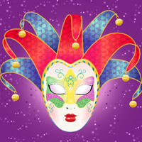 Create a Colorful, Vector Carnival Mask