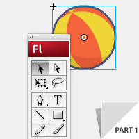 Illustrate and Animate a Bouncing Ball: Part 1 - Adobe Flash