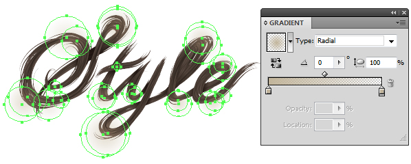 Create a Stylish, Vector Hair Typography Illustration ...