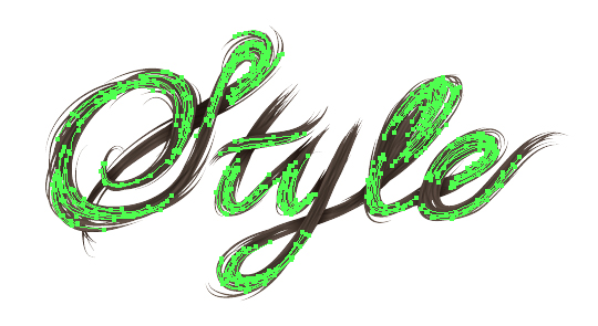 Create a Stylish, Vector Hair Typography Illustration ...